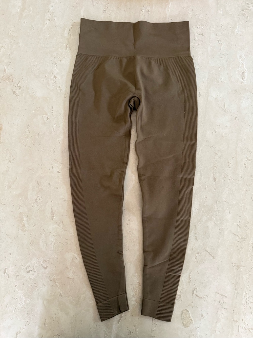 SET Active Olive Green Seamless Leggings
